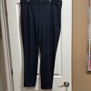 Women’s Navy Blue with subtle white dots dress pants size 16/33